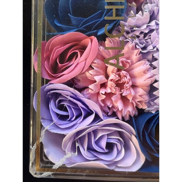 NEW Alchemy Soap Petal Therapy Bath Flower Rose Hibiscus - Picture 2 of 7